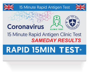 5 minute rapid antigen clinic test